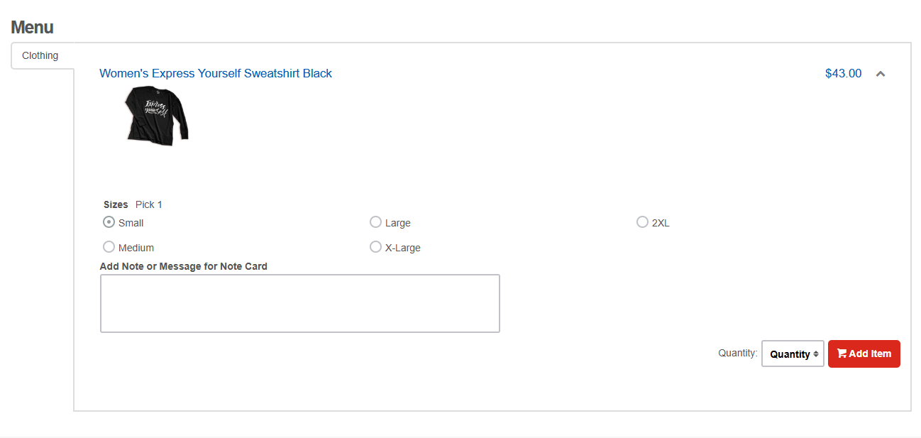 add item