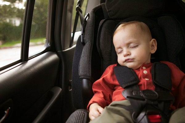 Child in hot car