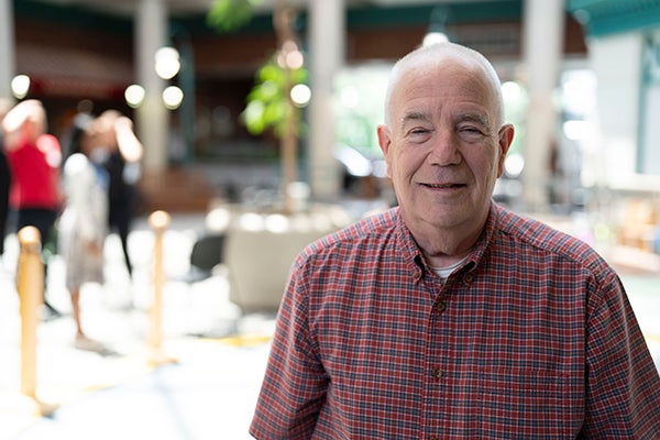 Drew Today and Smiling