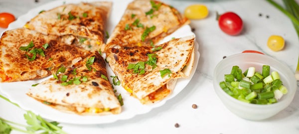 veggie quesadillas