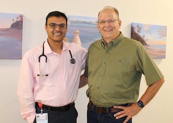 Chris and Dr. Namireddy